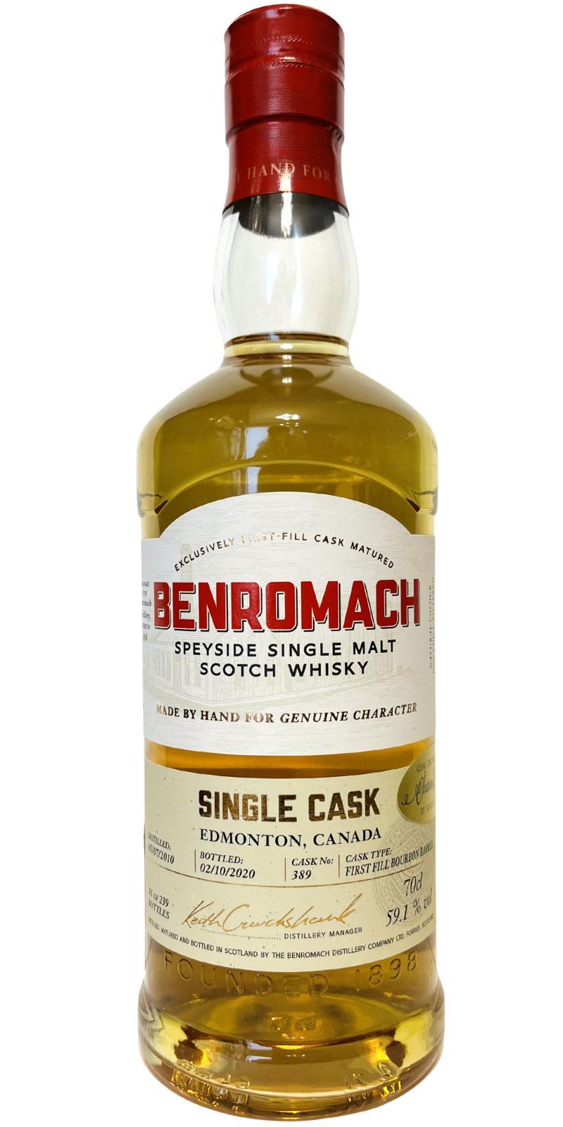 Benromach 2010 Single Cask