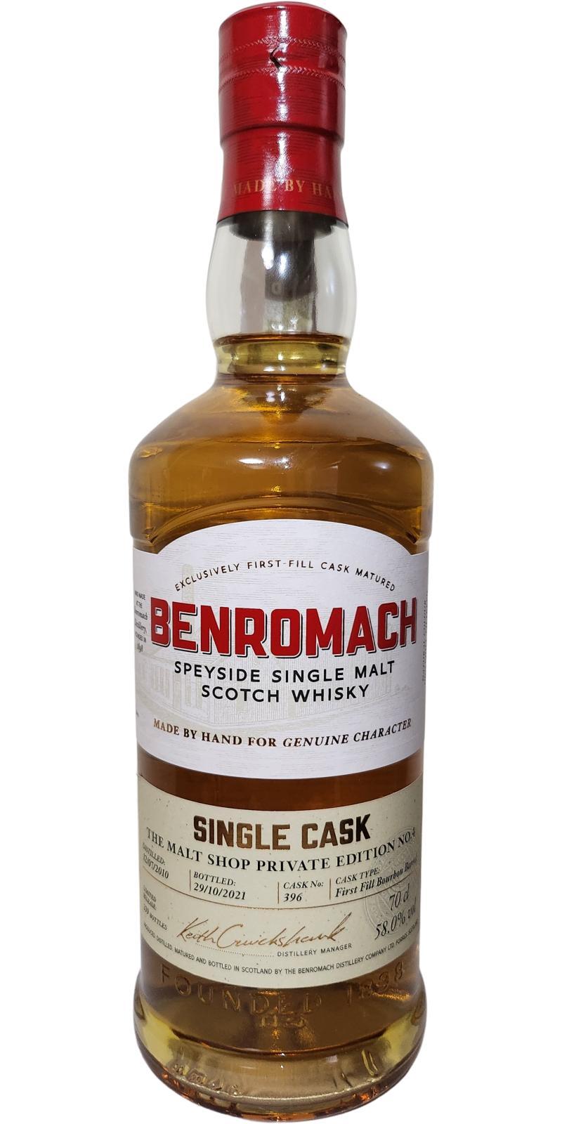 Benromach 2010 Single Cask