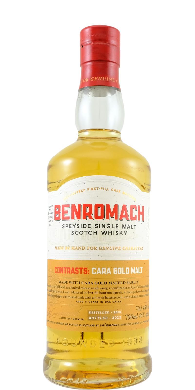 Benromach 2010 Contrasts: Cara Gold Malt
