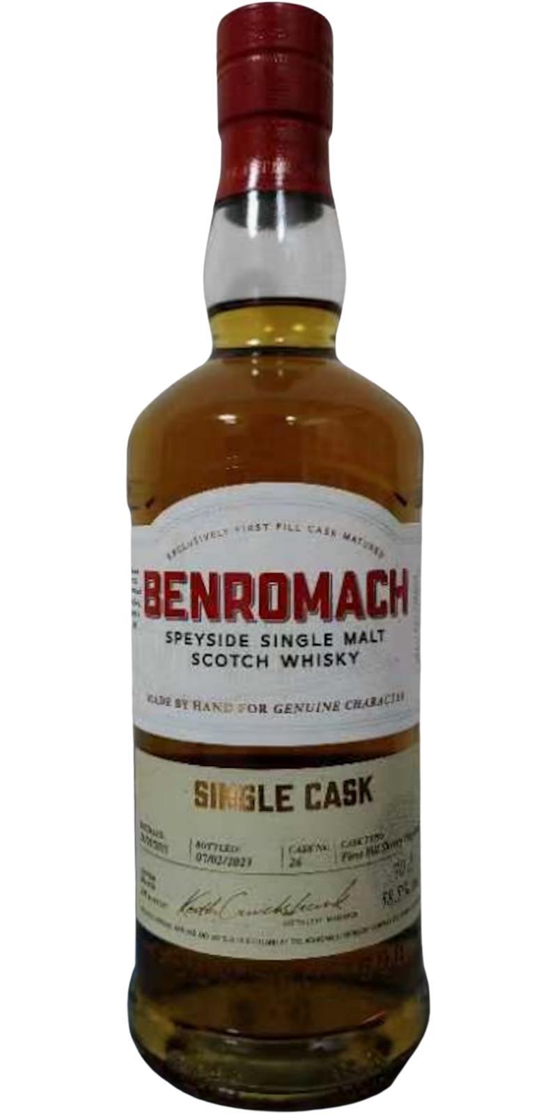 Benromach 2011 Single Cask