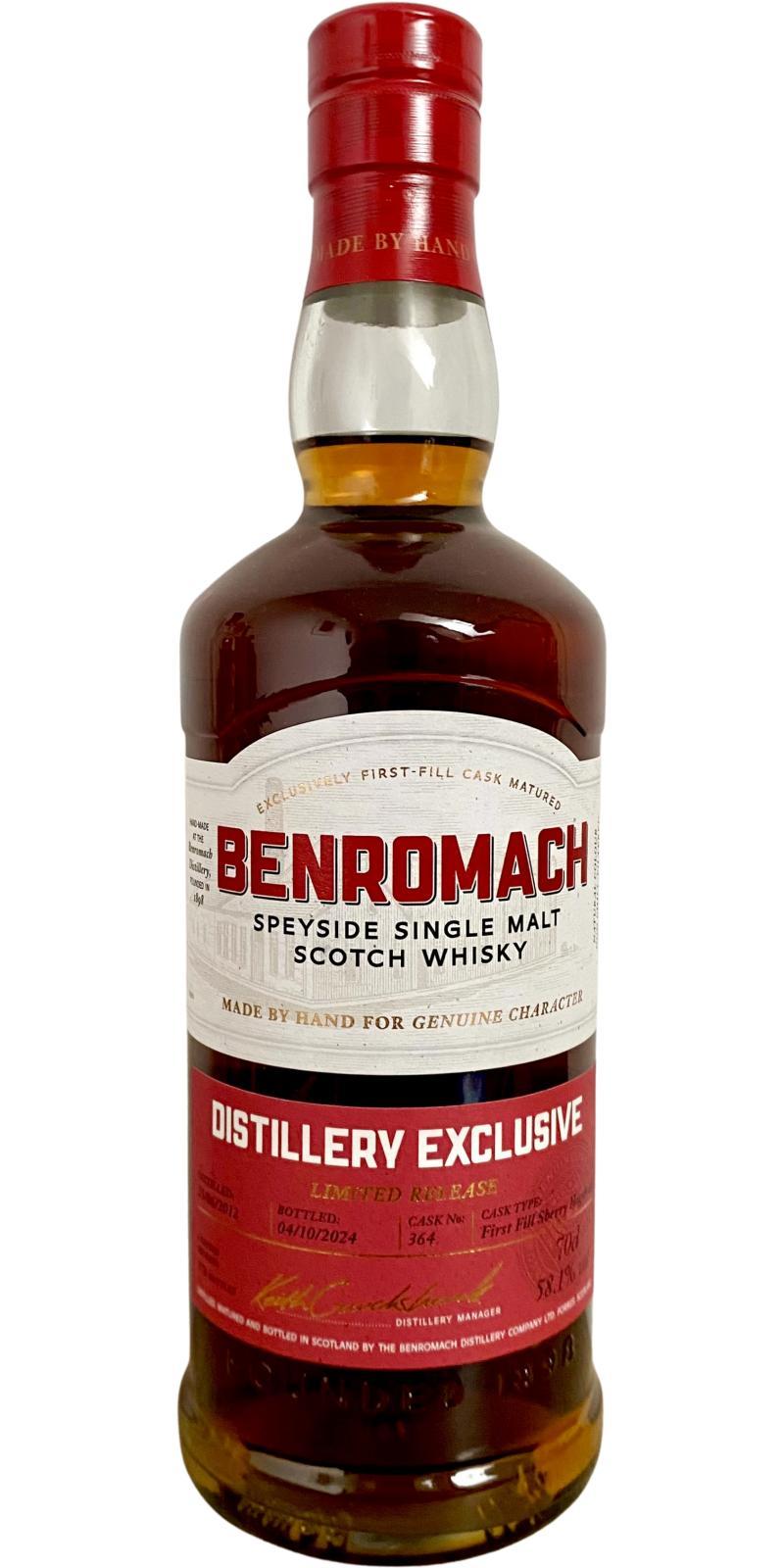 Benromach 2012 Distillery Exclusive