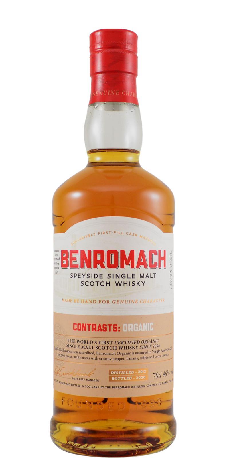 Benromach 2012 Contrasts: Organic