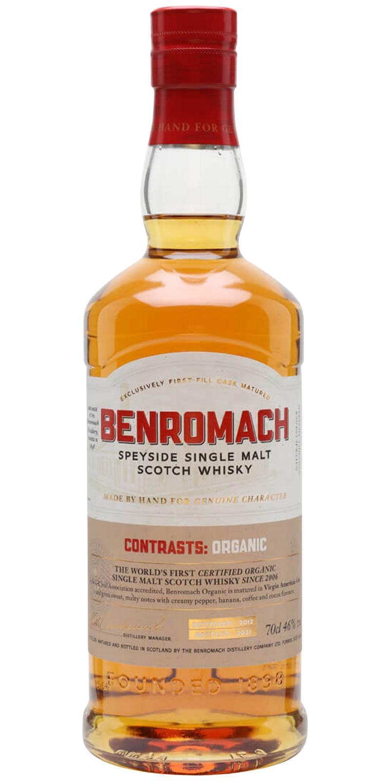 Benromach 2012 Contrasts: Organic