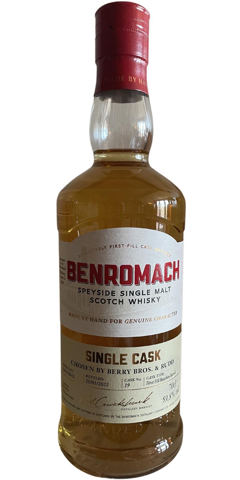Benromach 2012 Single Cask