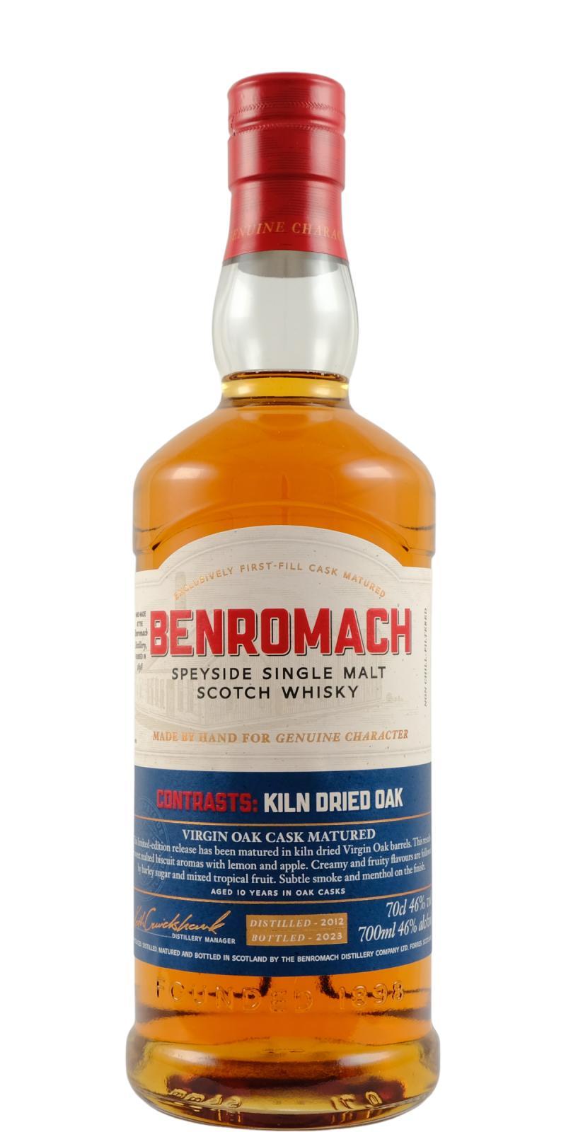 Benromach 2012 Contrasts: Kiln Dried Oak