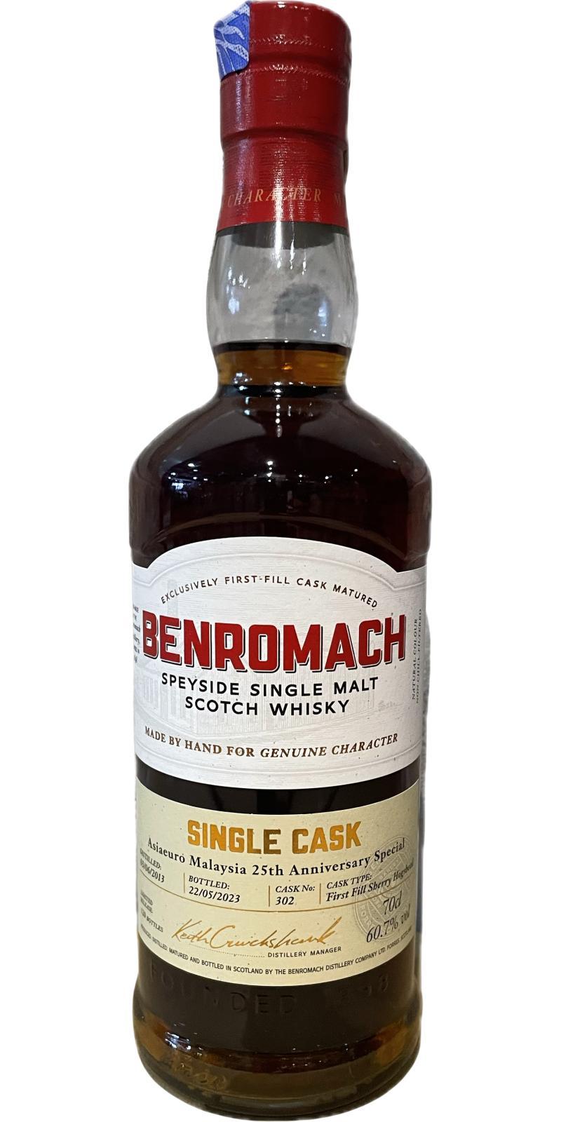 Benromach 2013 Single Cask
