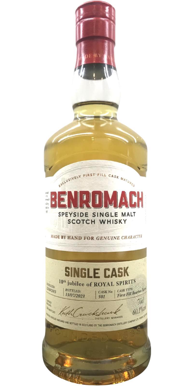 Benromach 2013 Single Cask