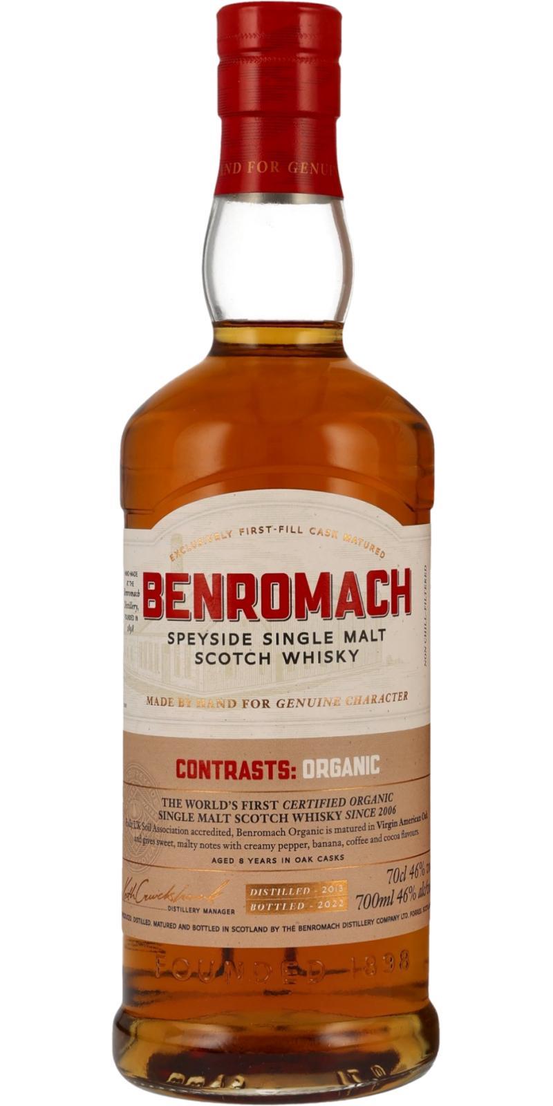 Benromach 2013 Contrasts: Organic