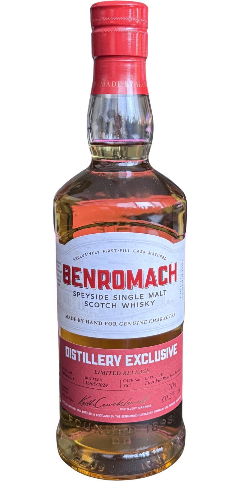 Benromach 2014 Distillery Exclusive