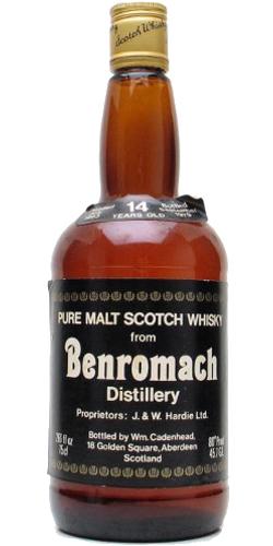 Benromach 1965 CA Dumpy Bottle