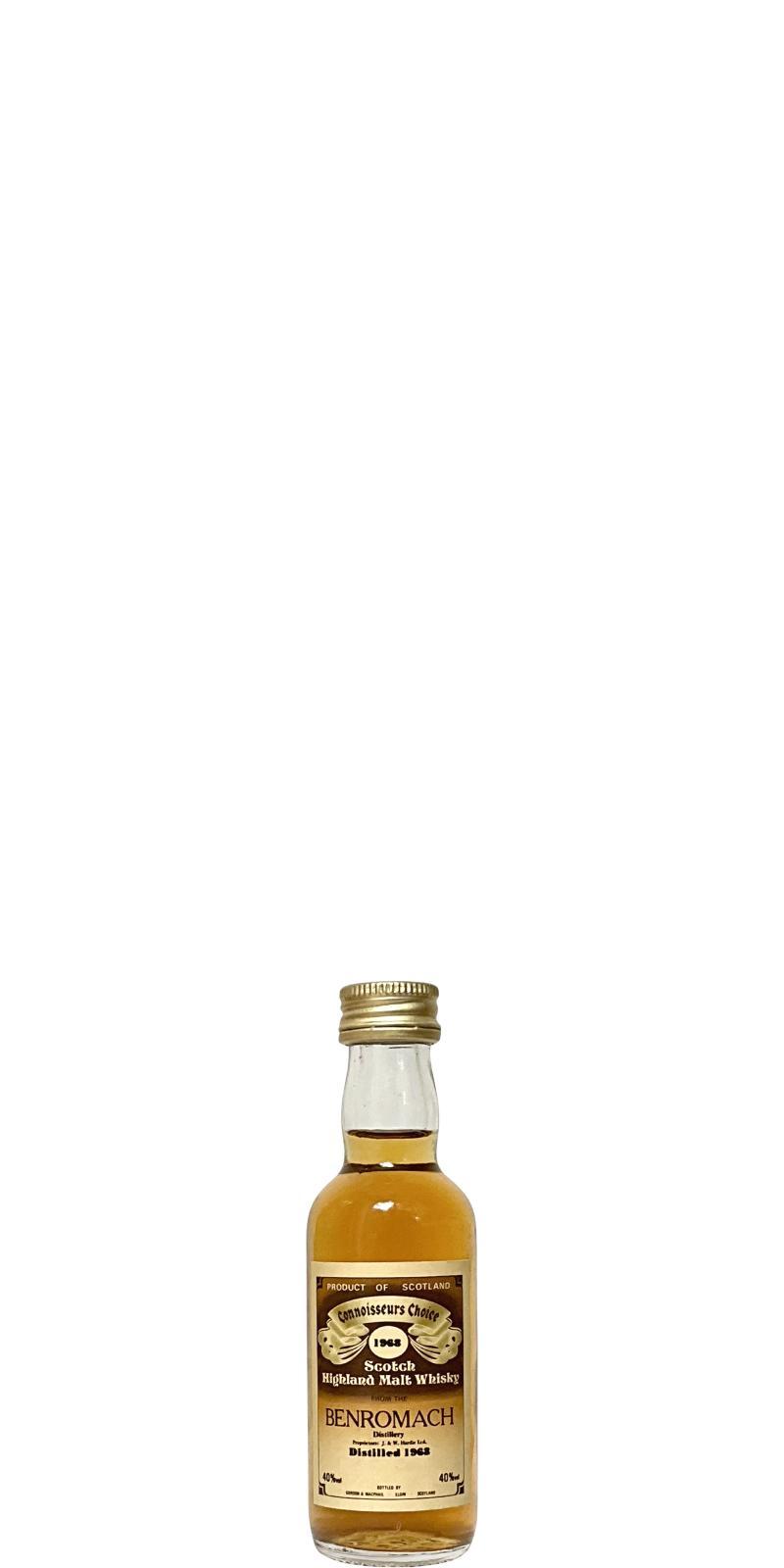 Benromach 1968 GM Connoisseurs Choice - Miniature