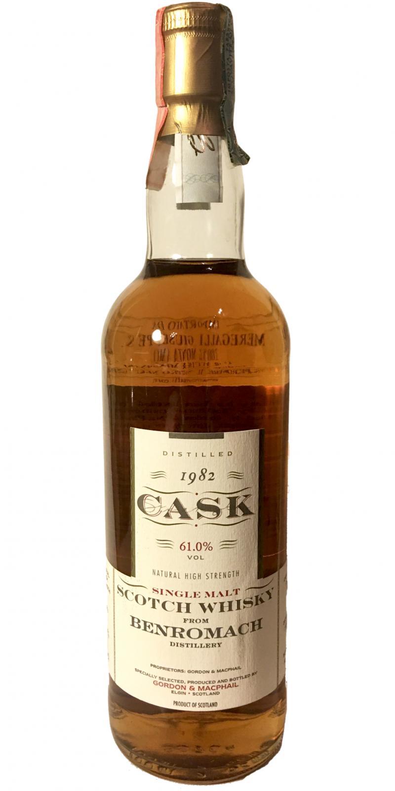 Benromach 1982 GM Cask Strength