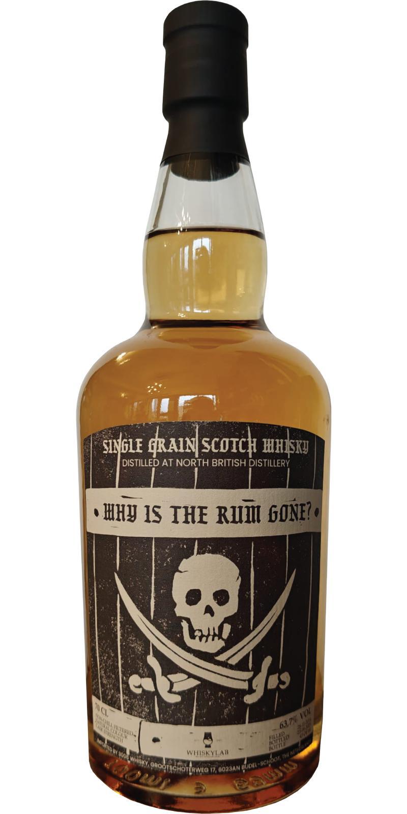 North British 2014 3W Why is the Rum Gone?