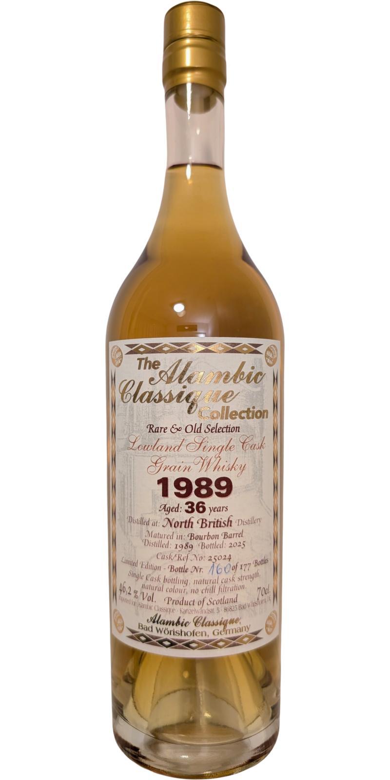 North British 1989 AC Rare & Old Selection