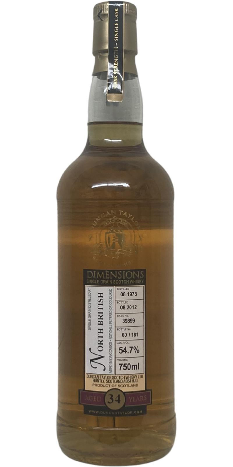 North British 1978 DT Dimensions