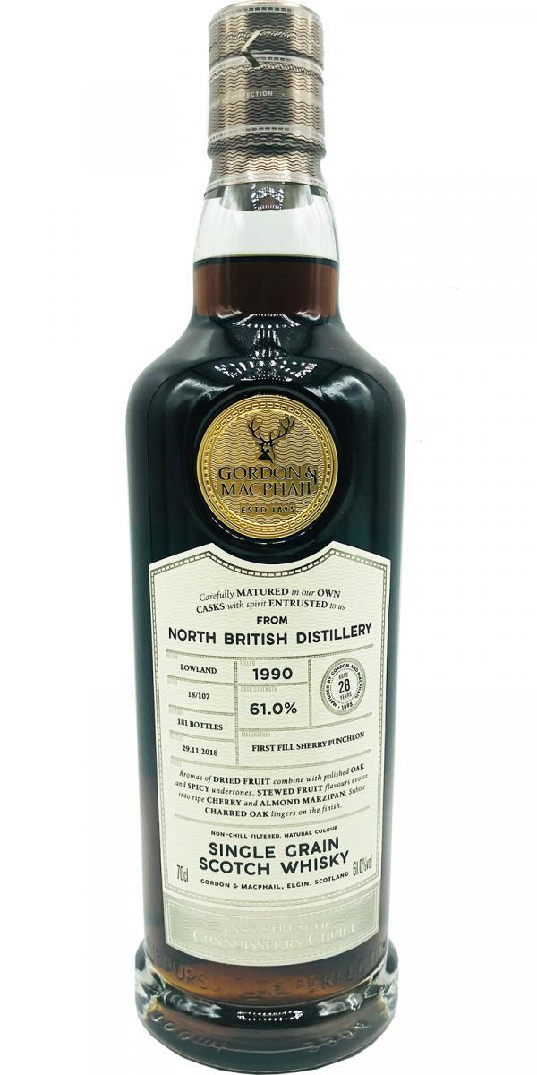 North British 1990 GM Connoisseurs Choice - Cask Strength
