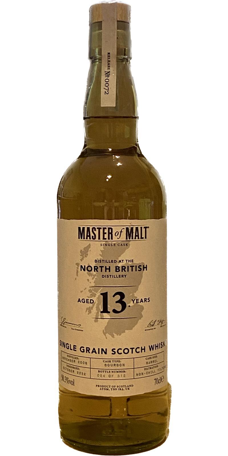 North British 2008 MoM Single Cask