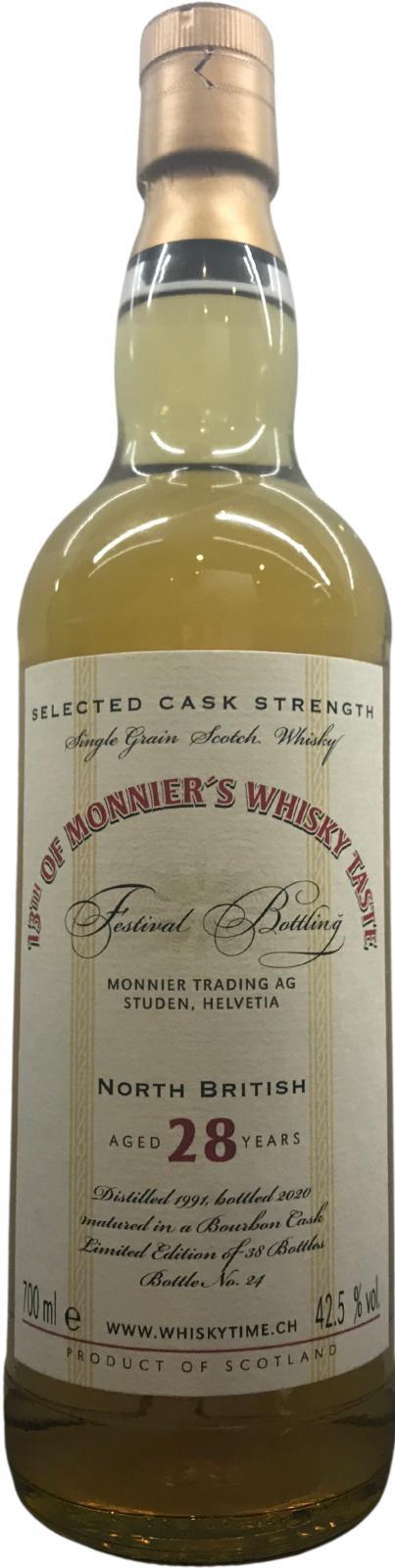 North British 1991 MT Festival bottling