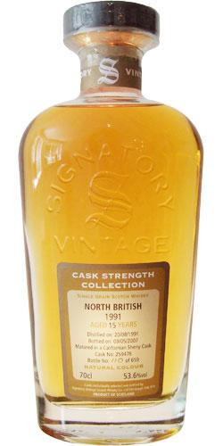 North British 1991 SV Cask Strength Collection