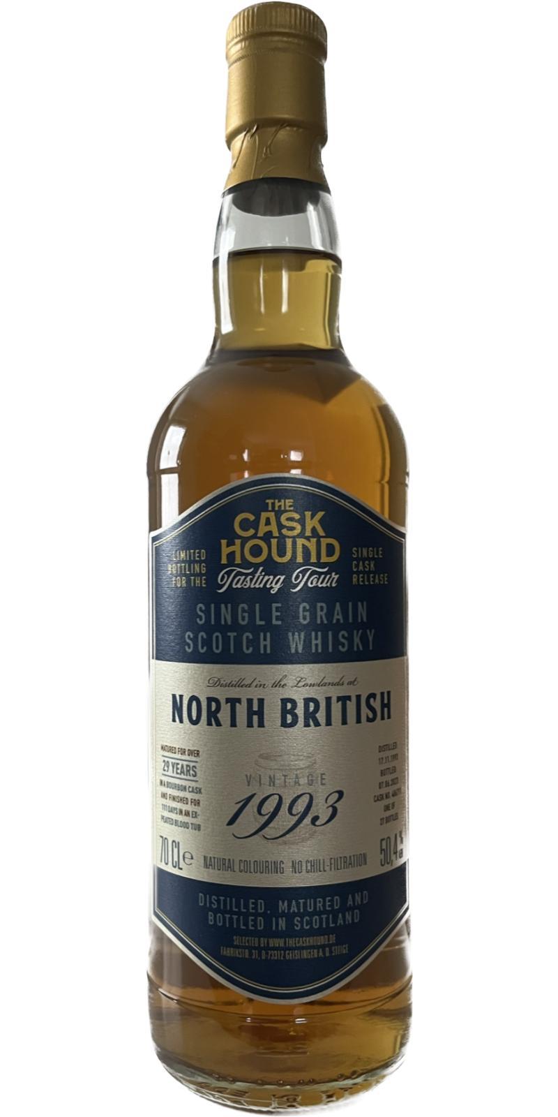 North British 1993 TCaH Tasting Tour