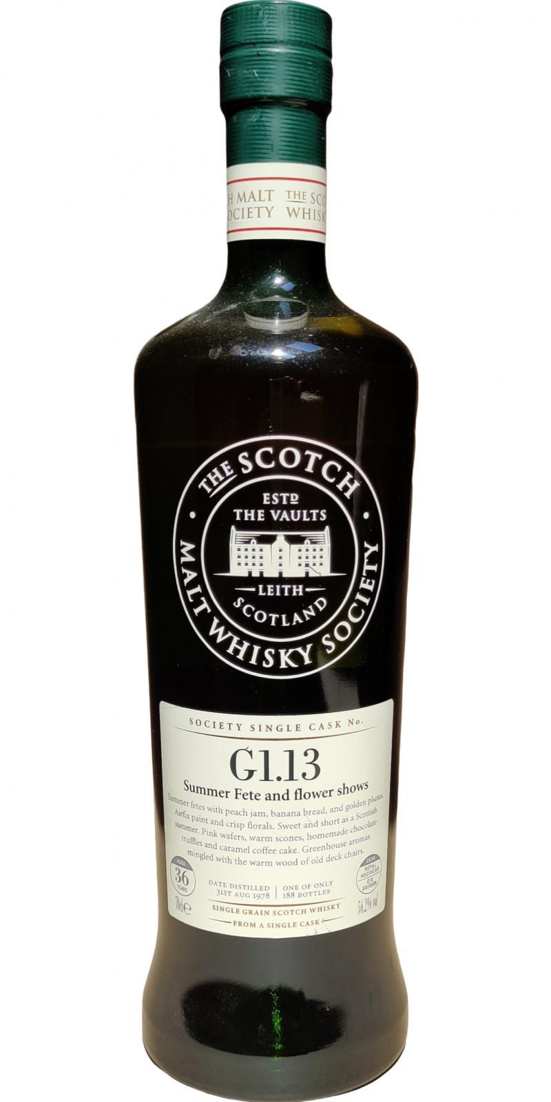 North British 1978 SMWS G1.13 Summer Fete & Flower Shows