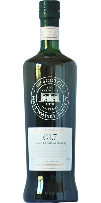 North British 1990 SMWS G1.7 Flamed Christmas pudding