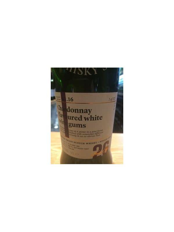 North British 1991 SMWS G1.16 Chardonnay flavoured white wine gums