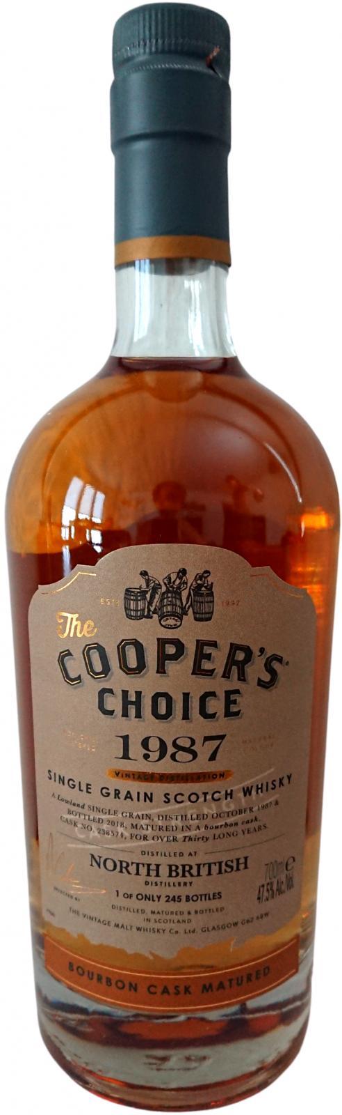 North British 1987 VM The Cooper's Choice