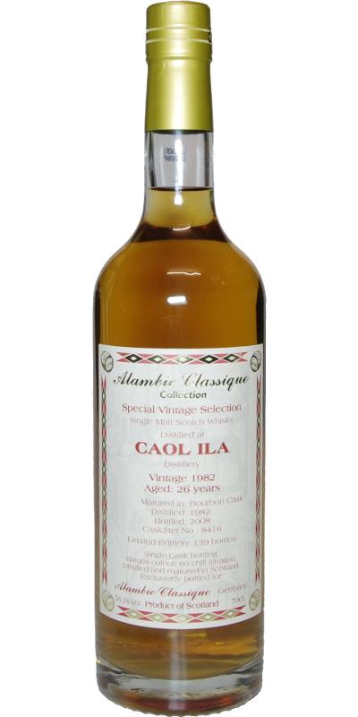 Caol Ila 1982 AC Special Vintage Selection