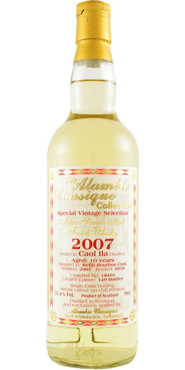 Caol Ila 2007 AC Special Vintage Selection