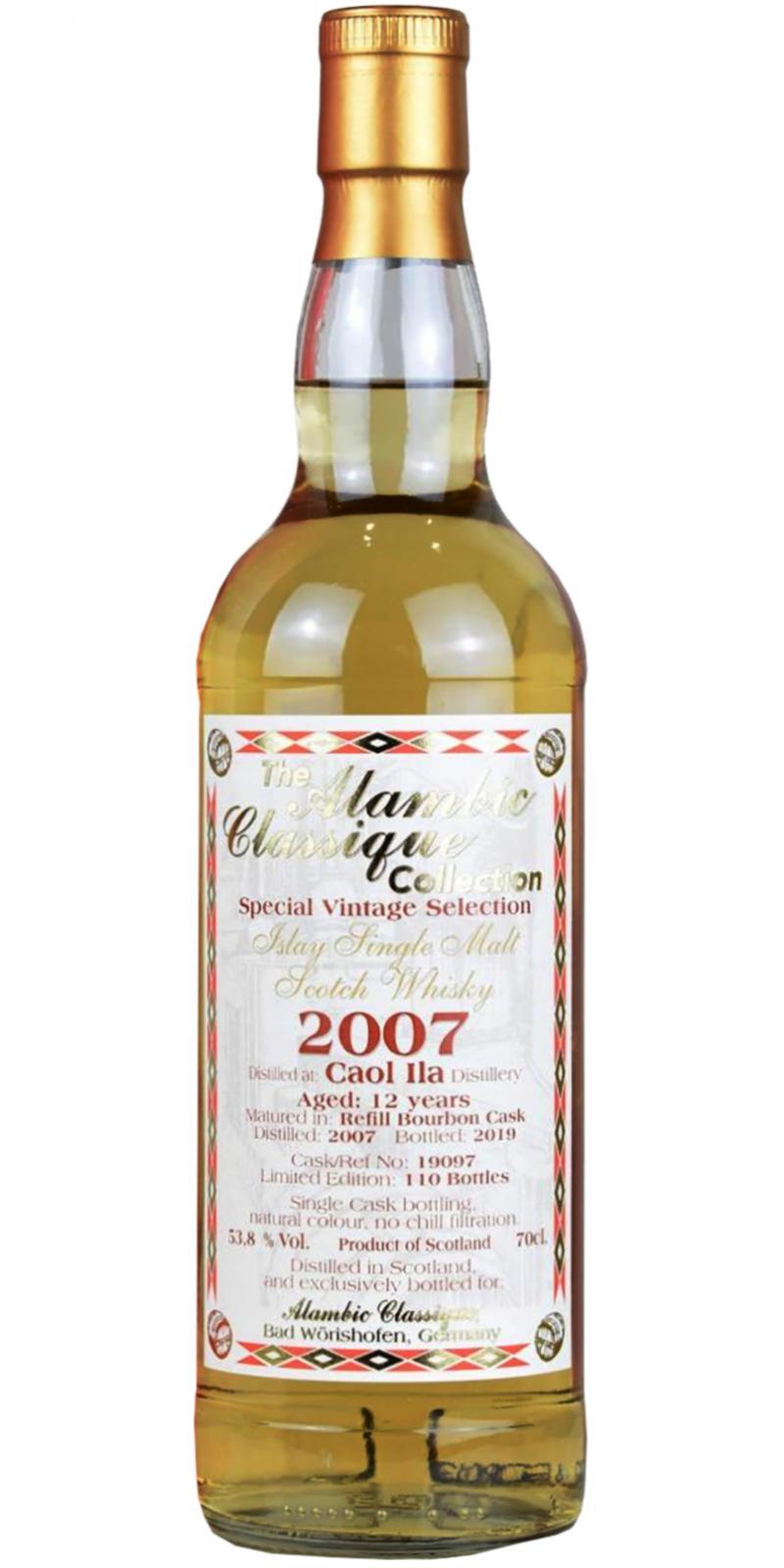 Caol Ila 2007 AC Special Vintage Selection