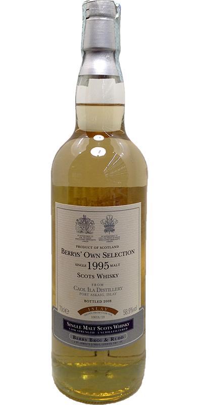 Caol Ila 1995 BR Berrys' Own Selection