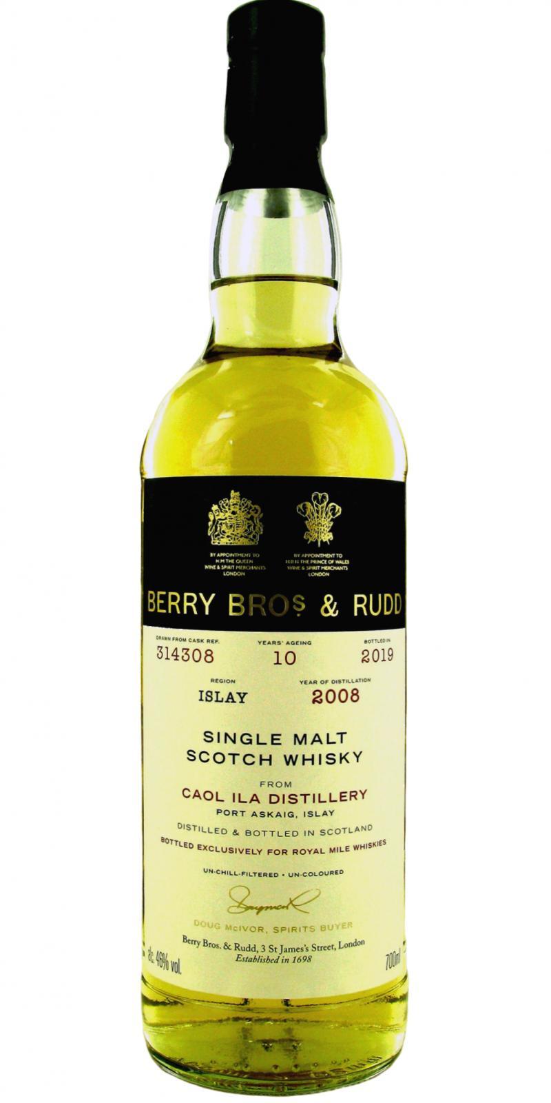 Caol Ila 2008 BR