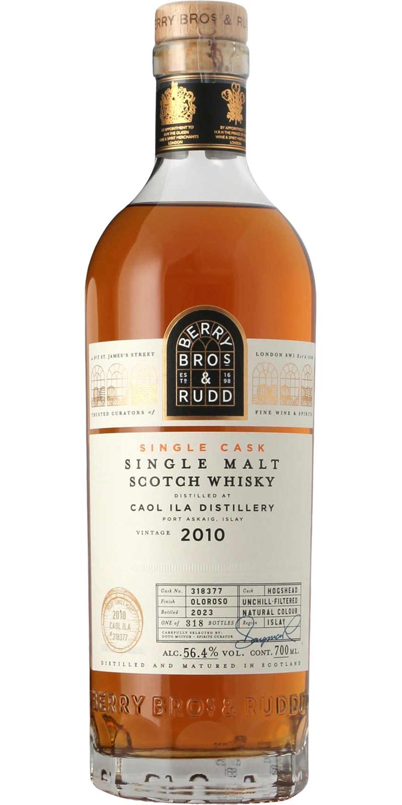 Caol Ila 2010 BR Single Cask