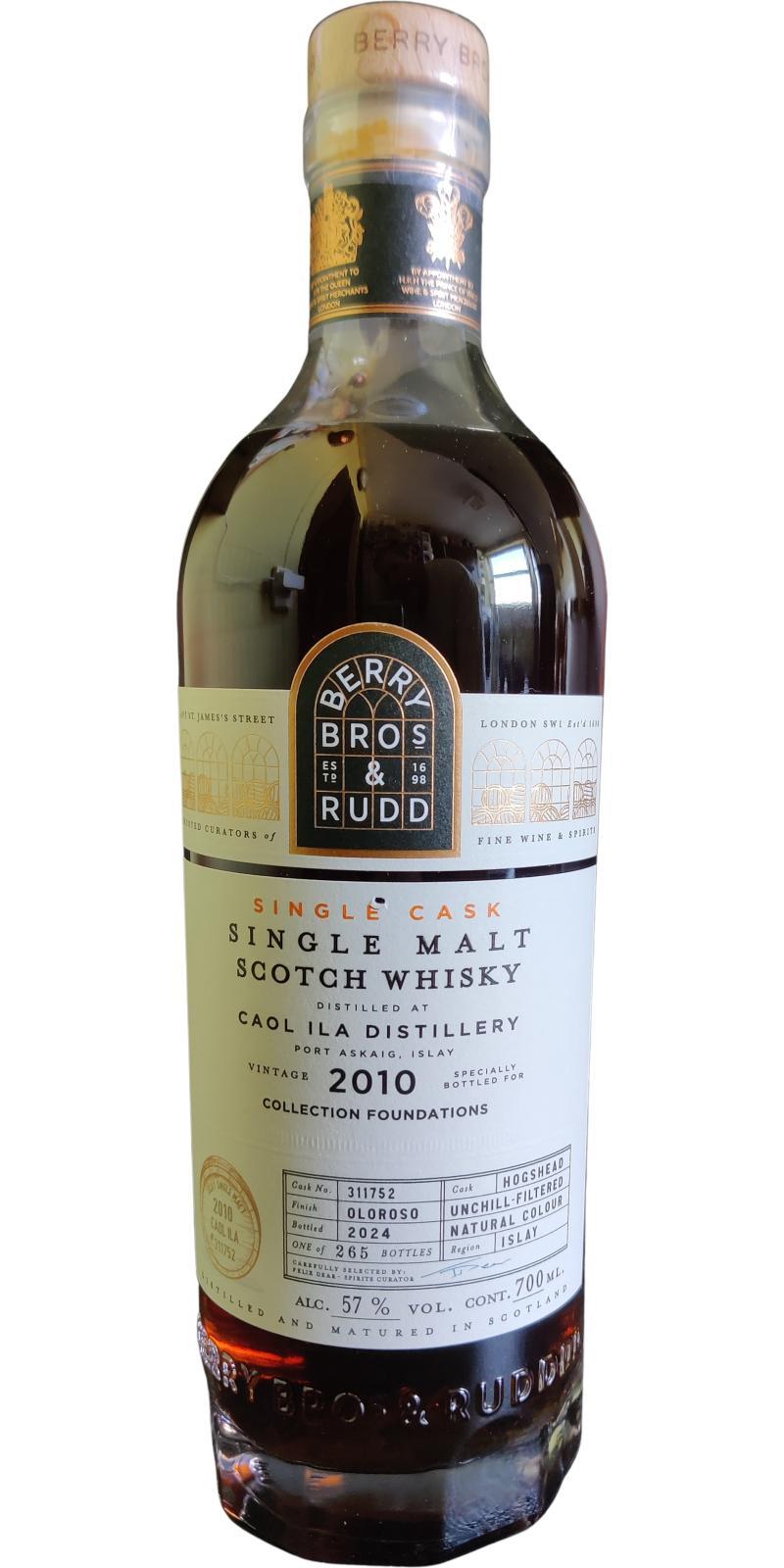 Caol Ila 2010 BR Single Cask