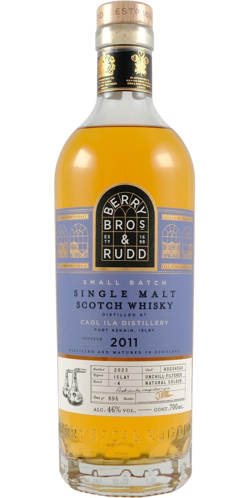 Caol Ila 2011 BR Small Batch