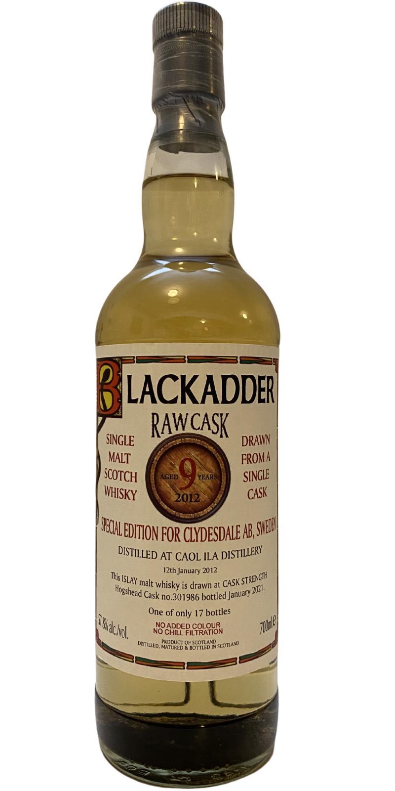 Caol Ila 2012 BA Raw Cask - Special Edition