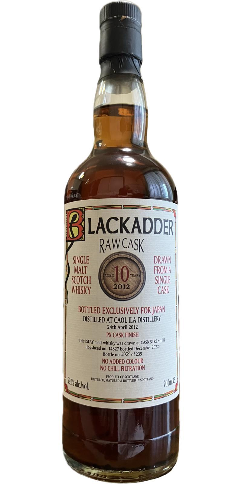 Caol Ila 2012 BA Raw Cask