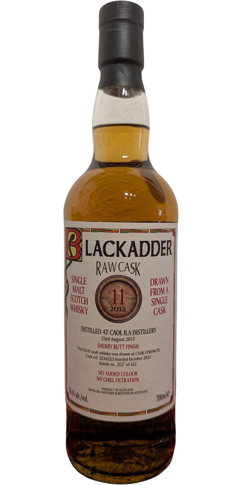 Caol Ila 2012 BA Raw Cask