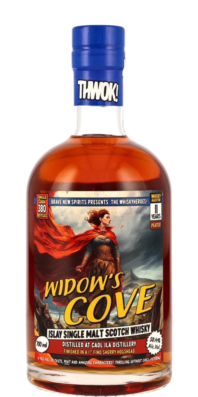Caol Ila 11-year-old BNSp The WhiskyHeroes - Widow's Cove