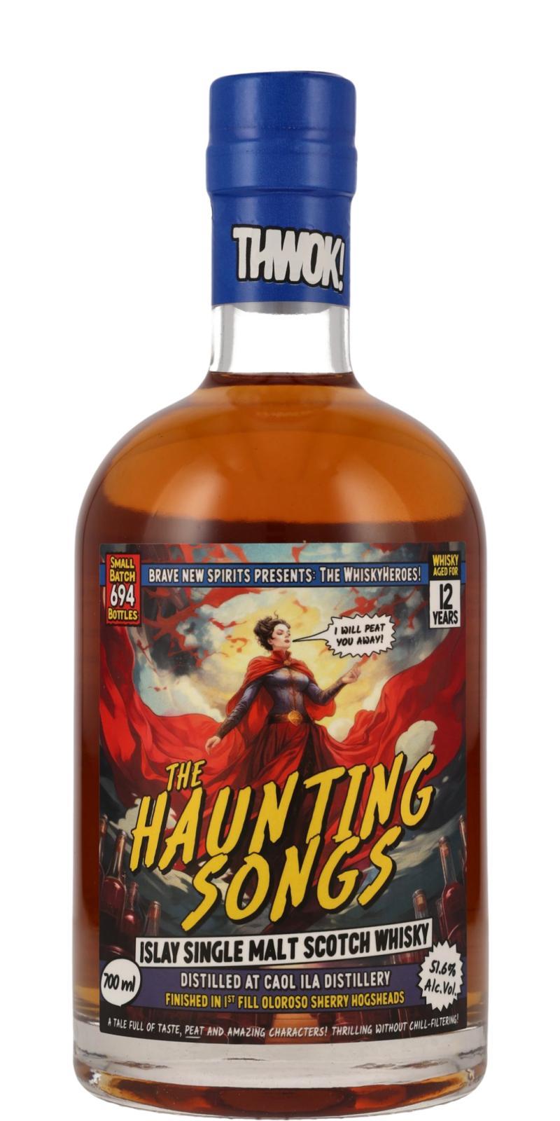 Caol Ila 12-year-old BNSp The Haunting Songs - The WhiskyHeroes
