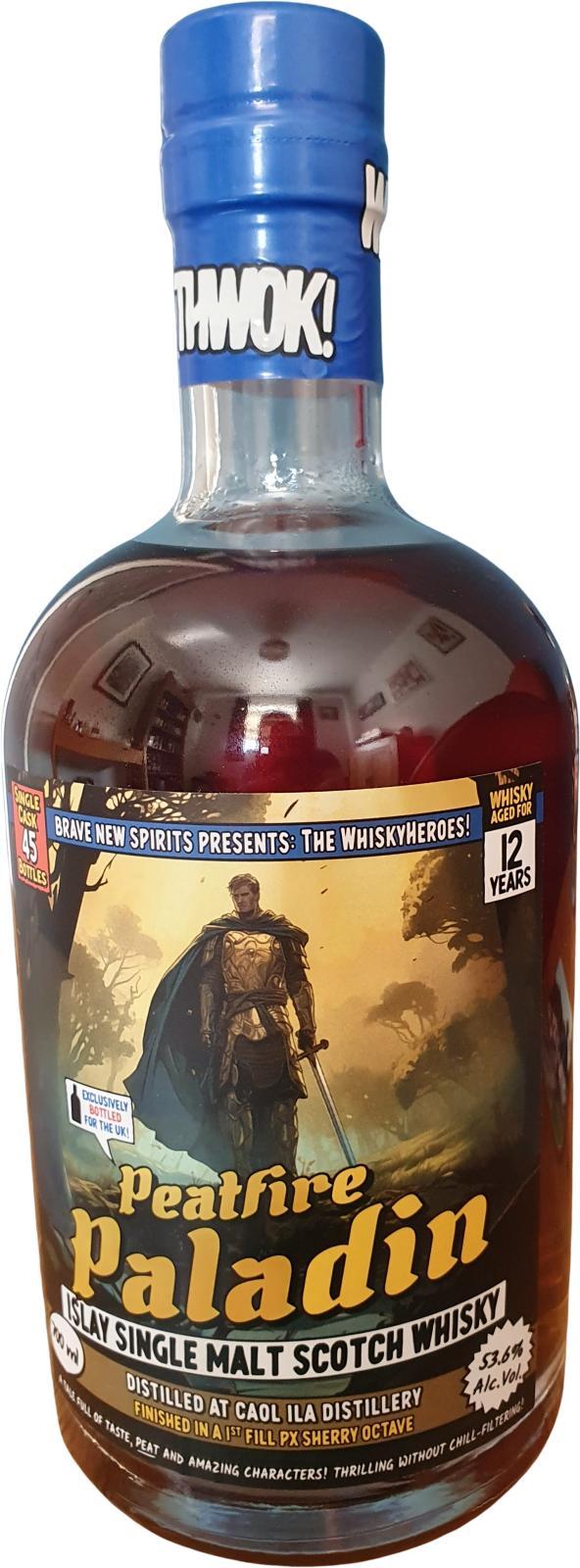 Caol Ila 12-year-old BNSp The WhiskyHeroes - Peatfire Paladin