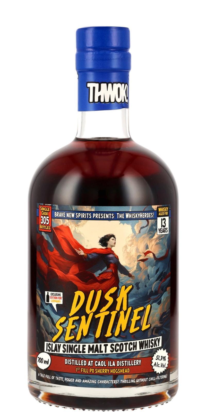 Caol Ila 13-year-old BNSp The WhiskyHeroes - Dusk Sentinel