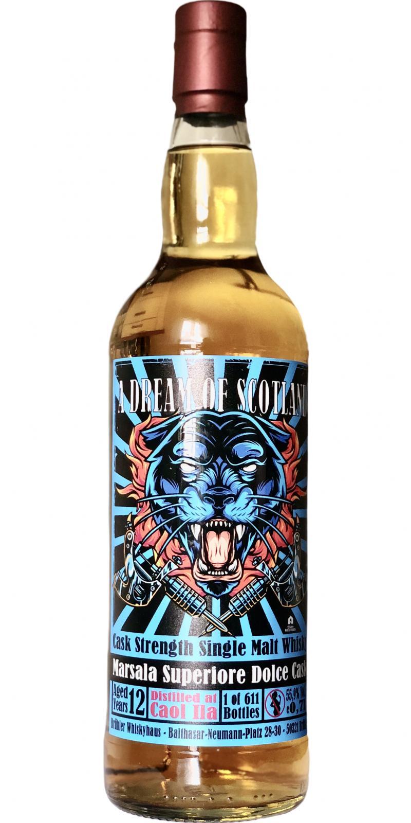 Caol Ila 12-year-old BW A Dream of Scotland