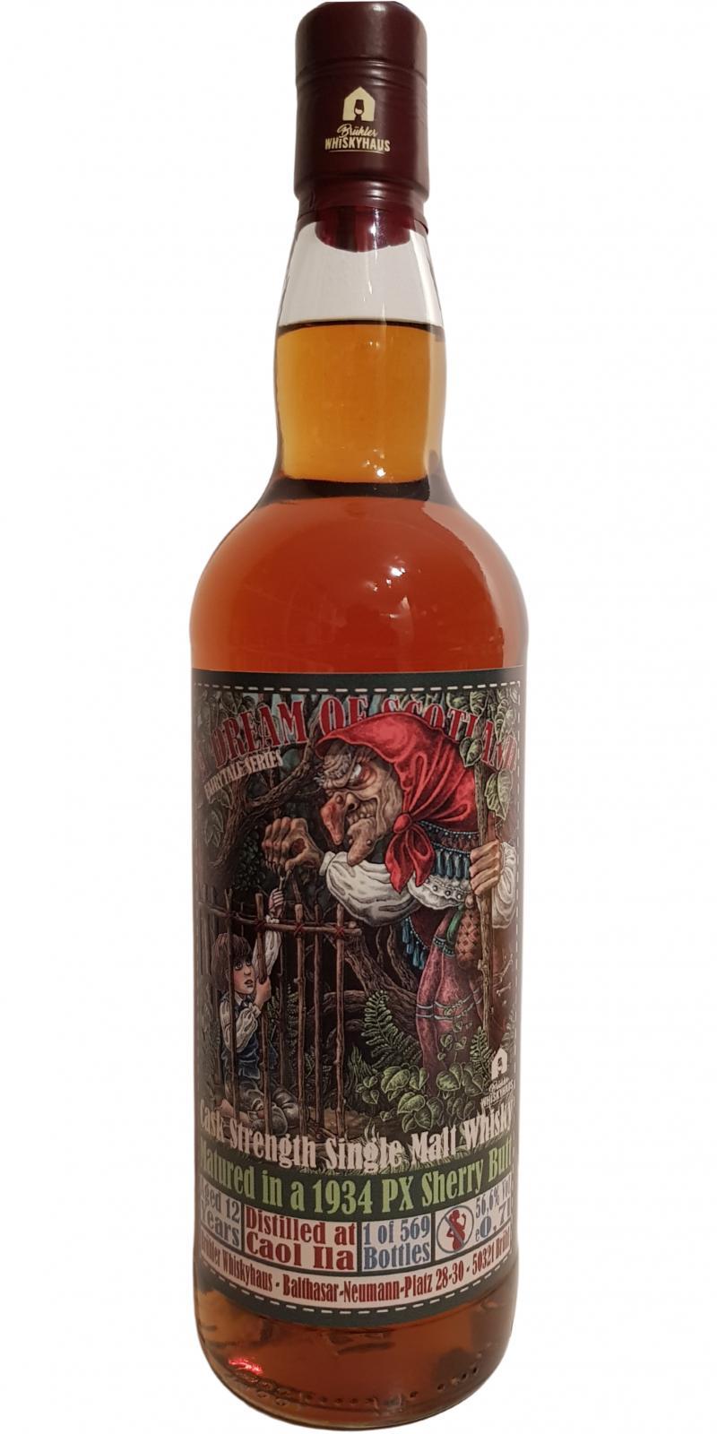 Caol Ila 12-year-old BW A Dream of Scotland - Fairytale Series