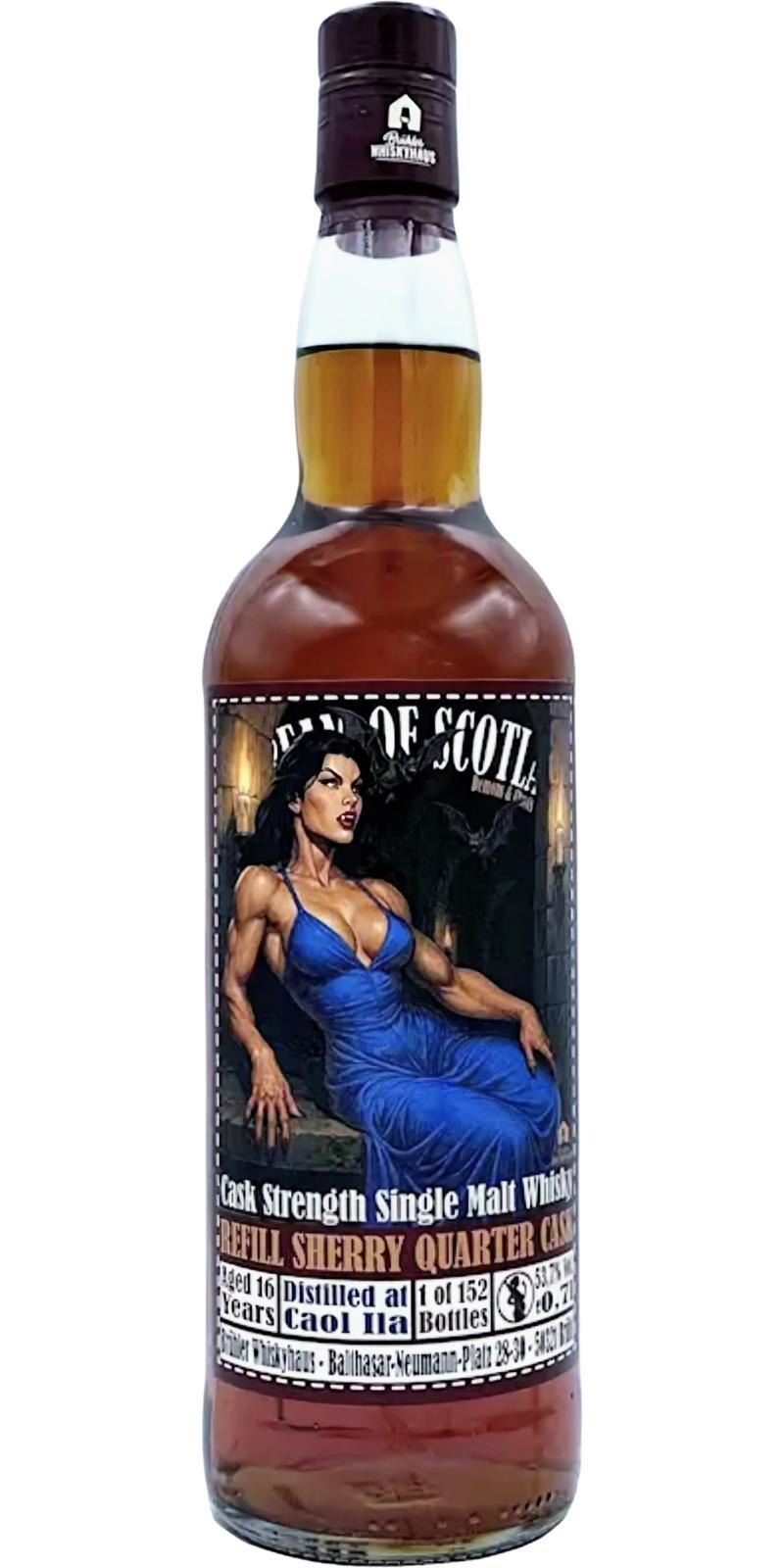 Caol Ila 16-year-old BW A Dream of Scotland - Demons & Ghosts