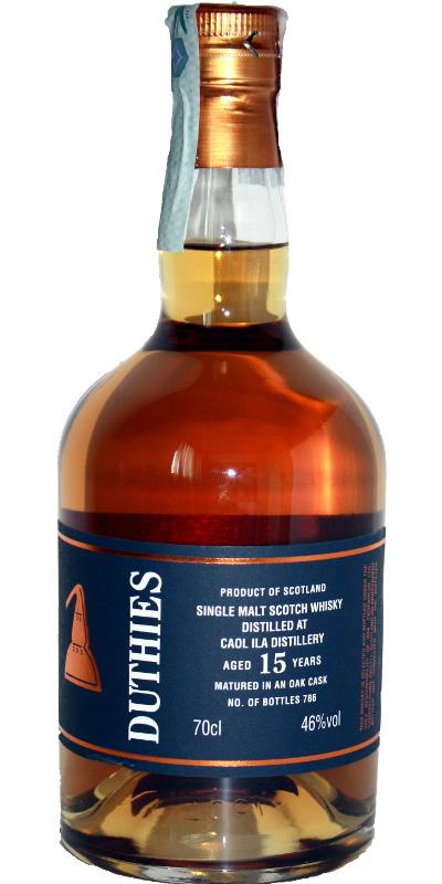 Caol Ila 15-year-old CA Duthies