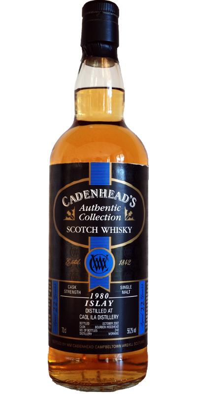 Caol Ila 1980 CA Authentic Collection