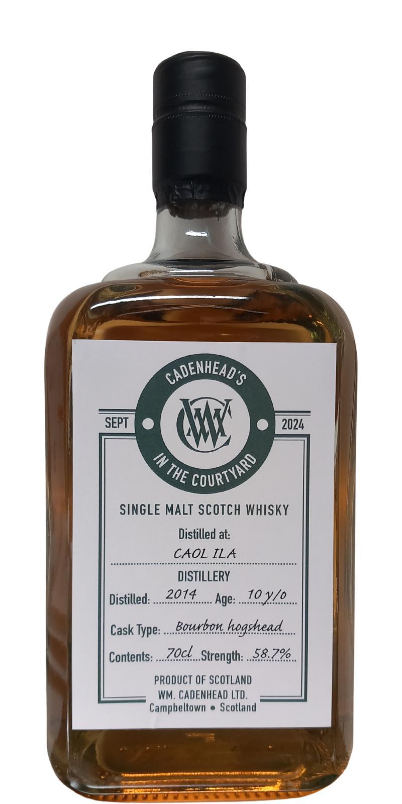 Caol Ila 2014 CA in The Courtyard 2024