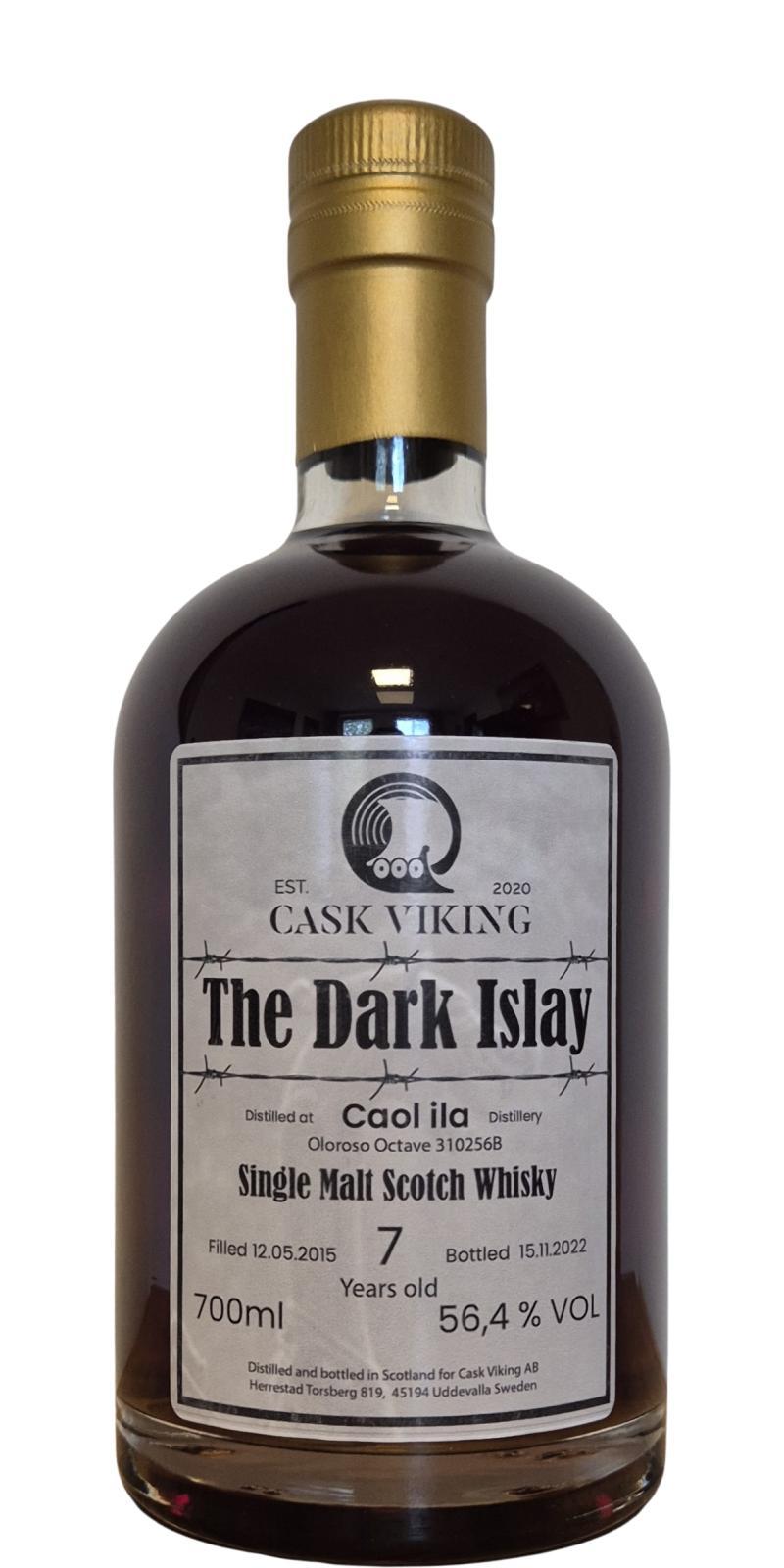 Caol Ila 2015 CV The Dark Islay